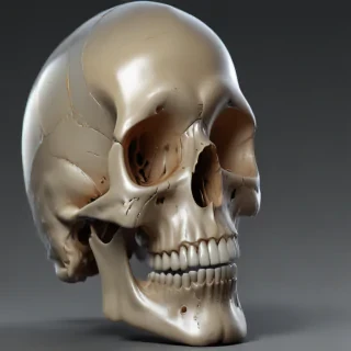 transparent skull png