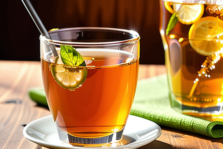 is tea better than soda