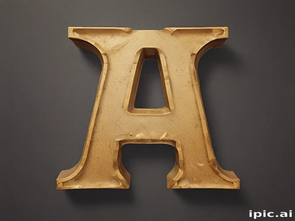 letter a png