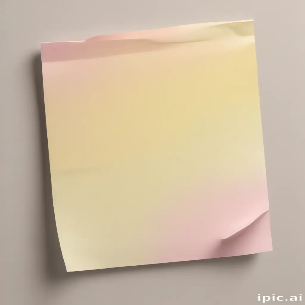 aesthetic cute sticky note png