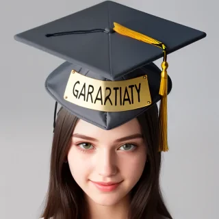 transparent graduation cap