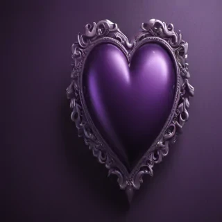 wallpaper purple heart