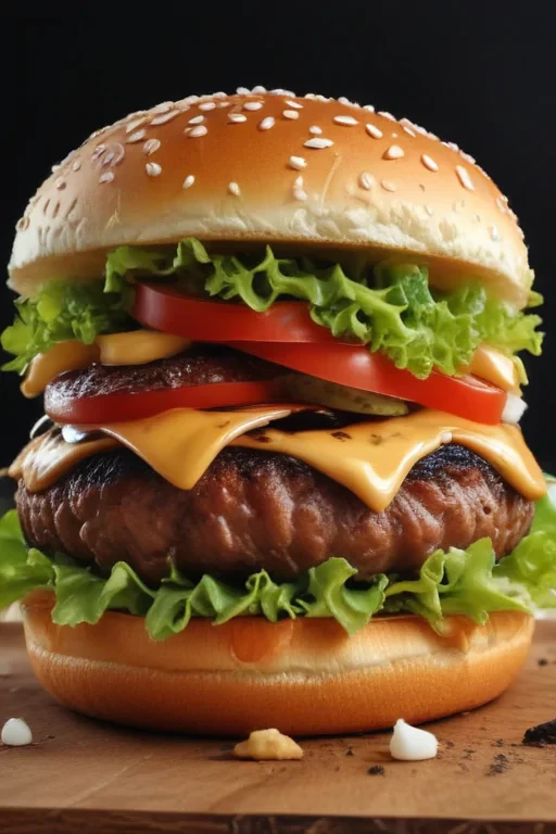 hamburger drawing