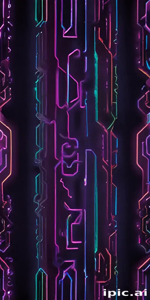 coolest neon wallpaper