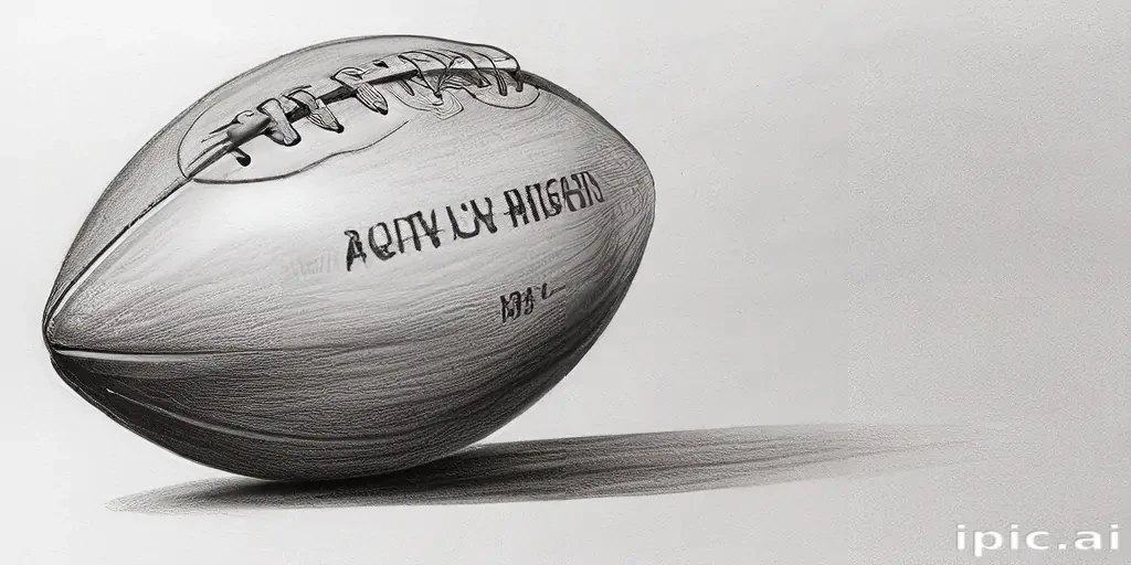 football drawing