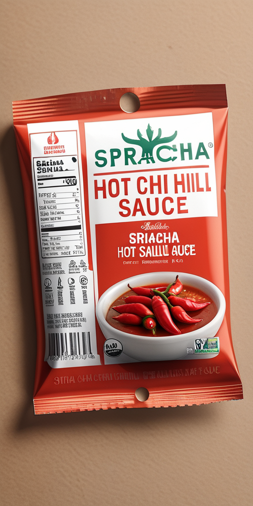 sriracha hot chili sauce packets
