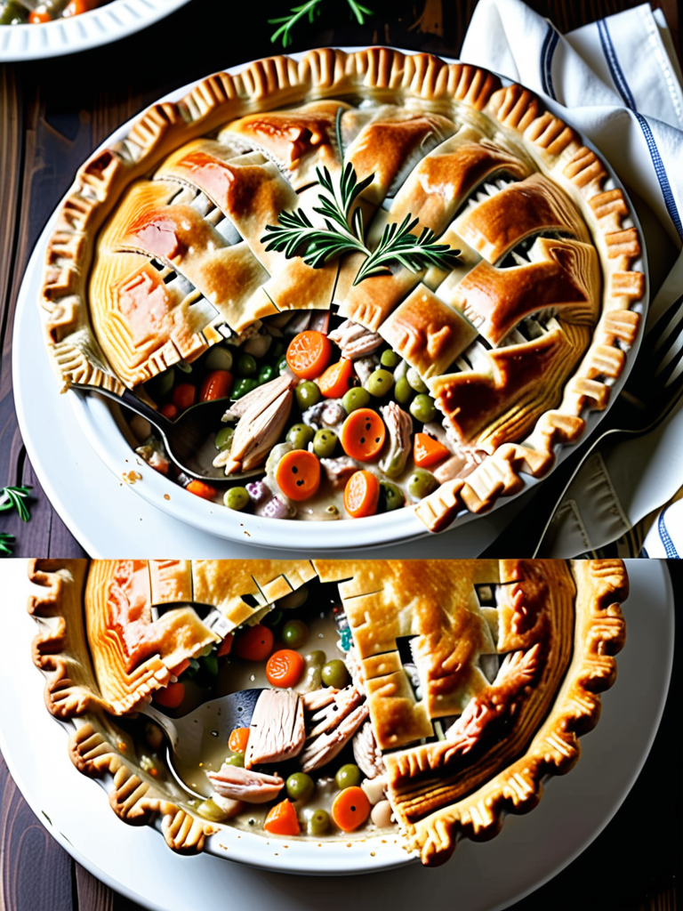 what side dish goes well with chicken pot pie