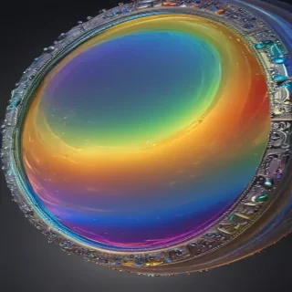 rainbow back round
