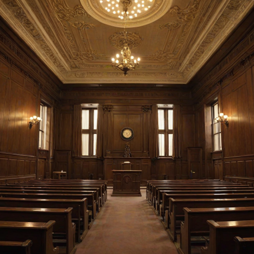 court room background
