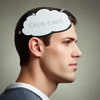 thinking person