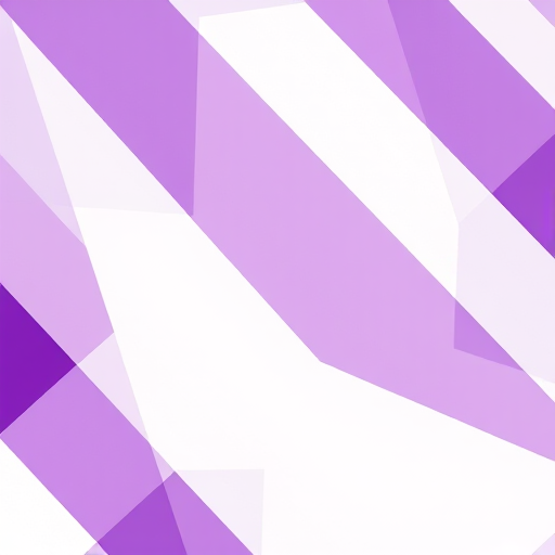 abstract geometric patterns in shades of purple and white, high-resolution, wide-angle lens, f/2.8 aperture, ISO 100, 24mm focal length, soft lighting, digital photography
