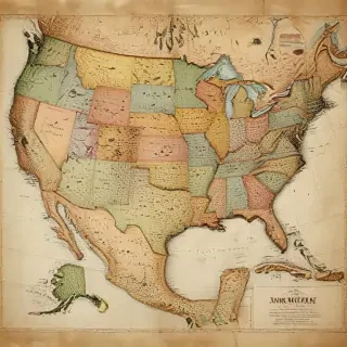 map of america