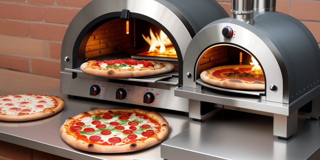 how hot are pizza ovens