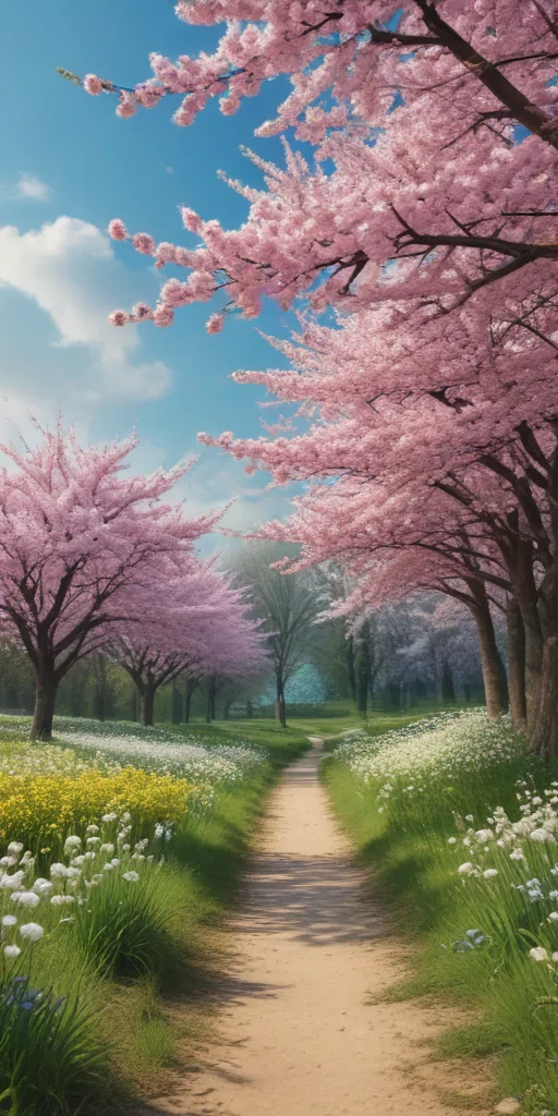 spring backgrounds aesthetic