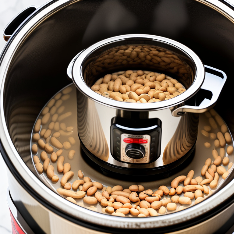 boiling peanuts in a pressure cooker