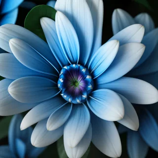 background blue flower