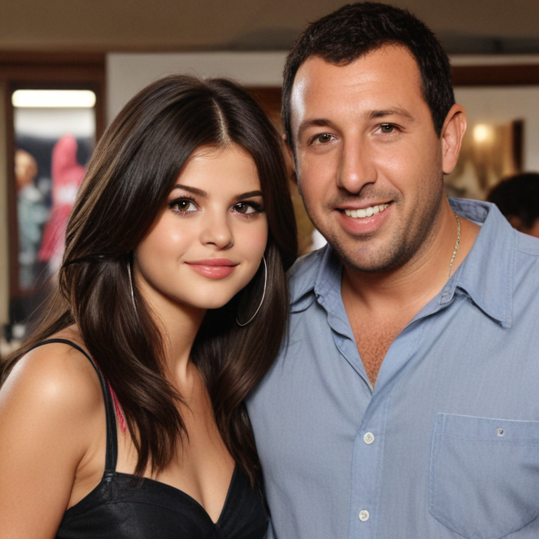selena gomez and adam sandler