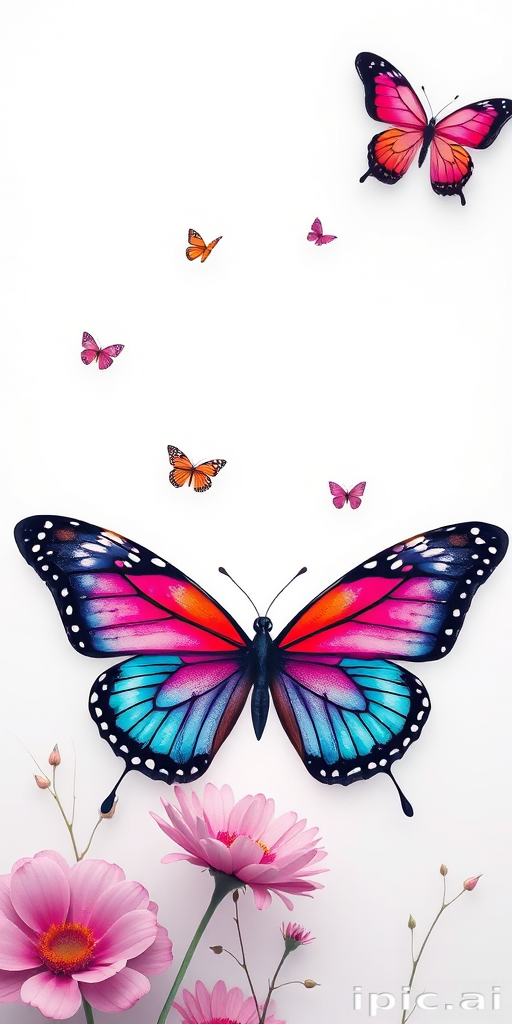 wallpaper iphone butterfly