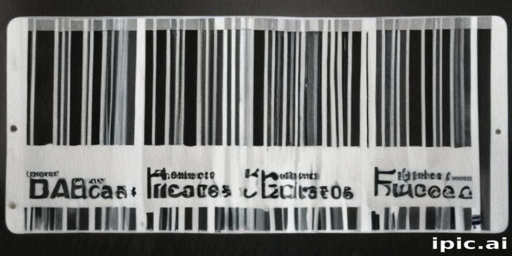 Success Bar Code Creative Barcode Art Featuring Inspirational Words About Success and ...