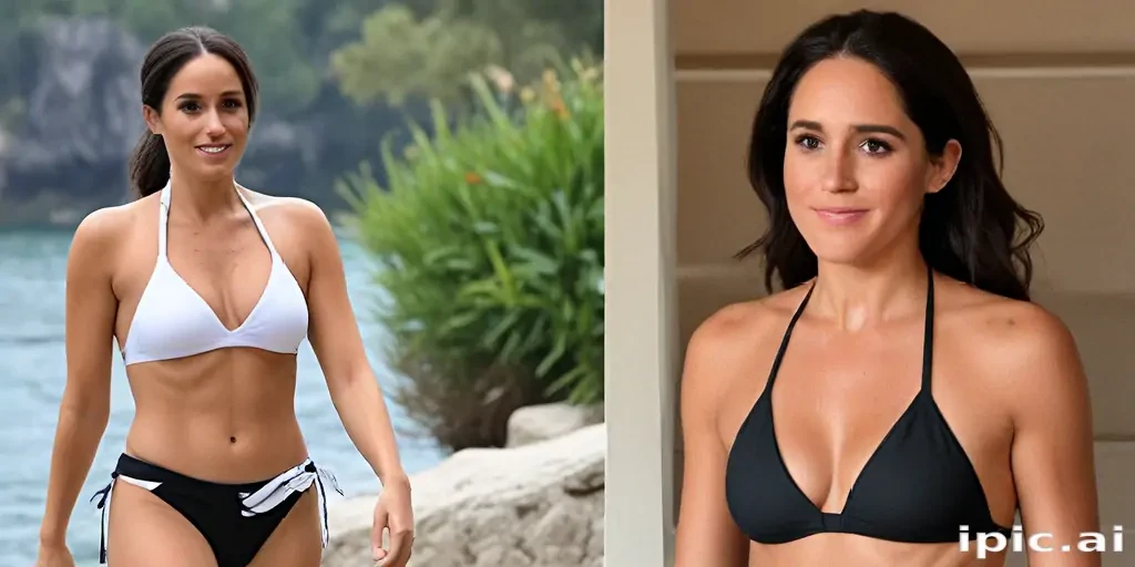 megan markle bikini