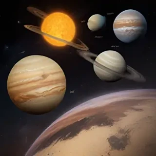 solar system png
