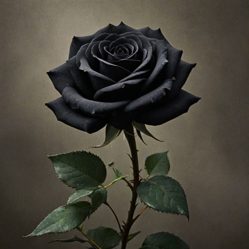 black rose picture