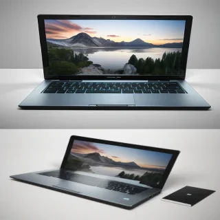 free laptop mockup
