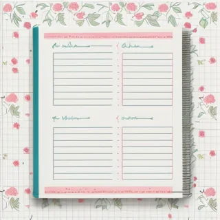 paper notebook background
