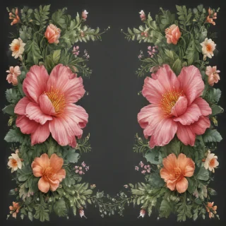 clipart borders flowers