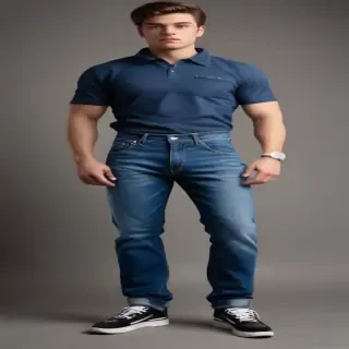 mock up jeans