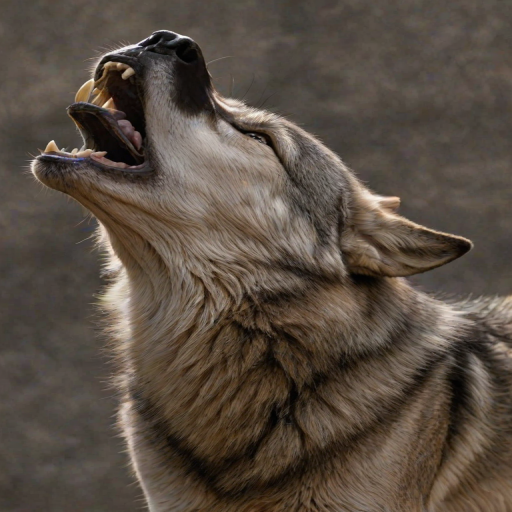 wolf howl png