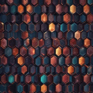 hexagon pattern png