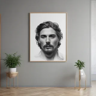 wall art mockup free