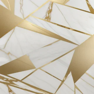 white and gold marble