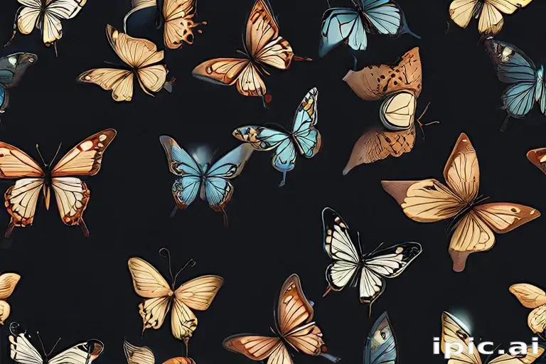 butterfly background transparent