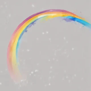 transparent background rainbow clipart