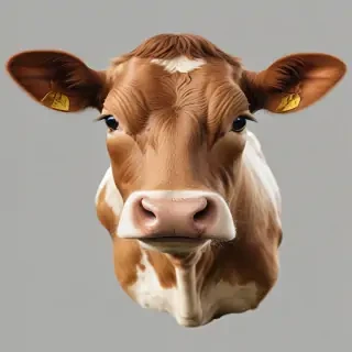 cow head png