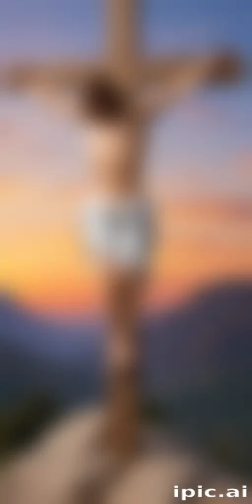 jesus on the cross clipart