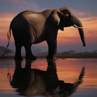 elephant silhouette
