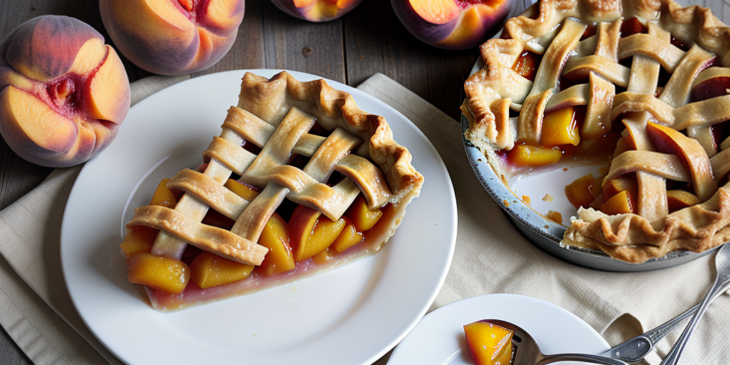 peach pie canned peaches recipe