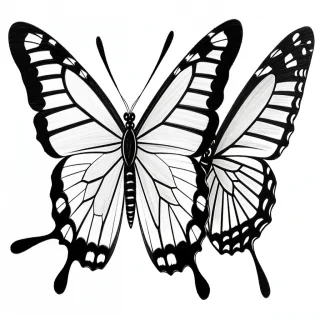 butterfly pics drawing