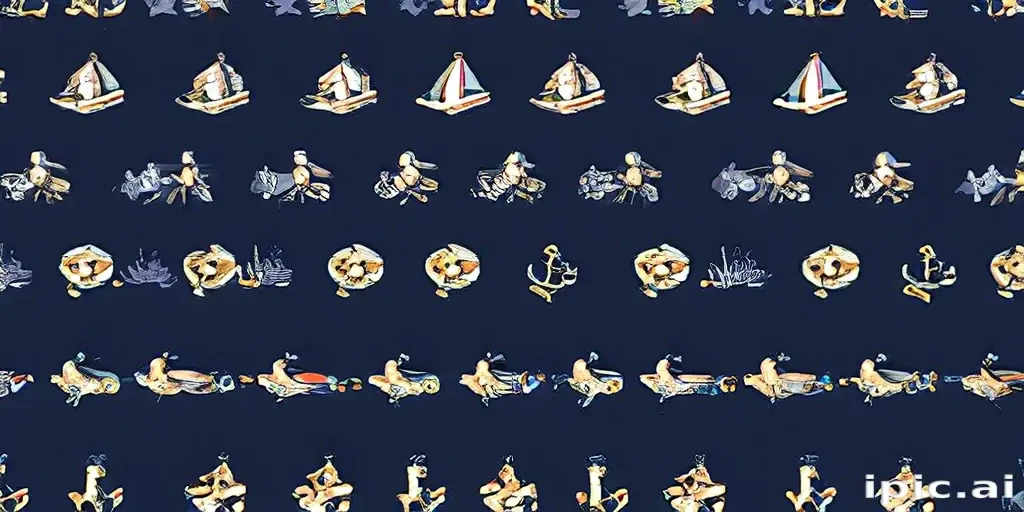 navy background