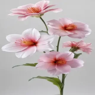 transparent flower background