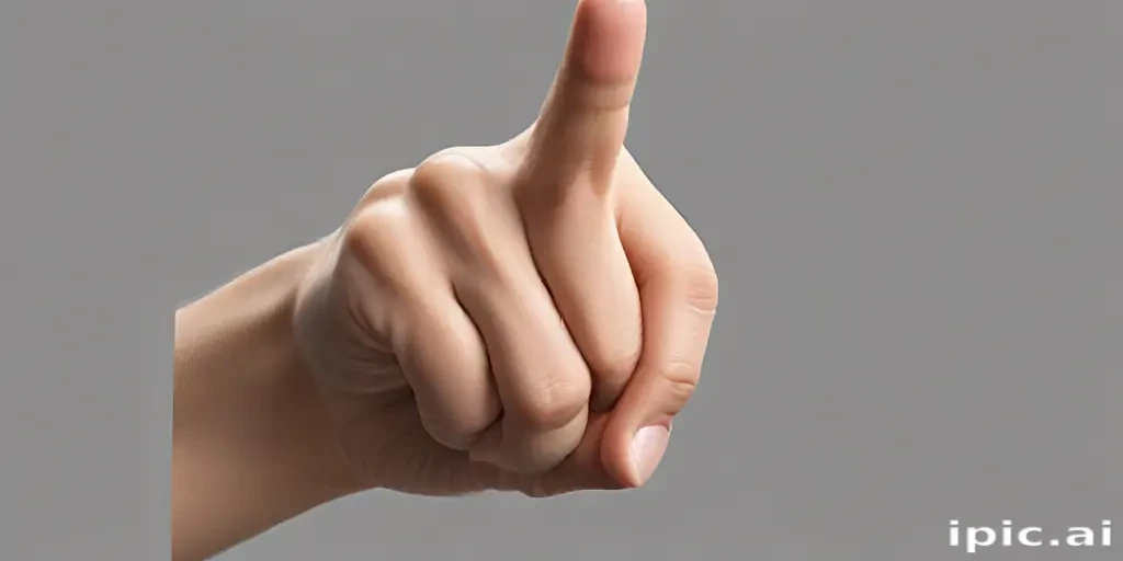 pointing finger png
