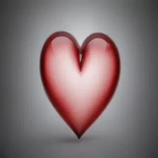 blurry heart