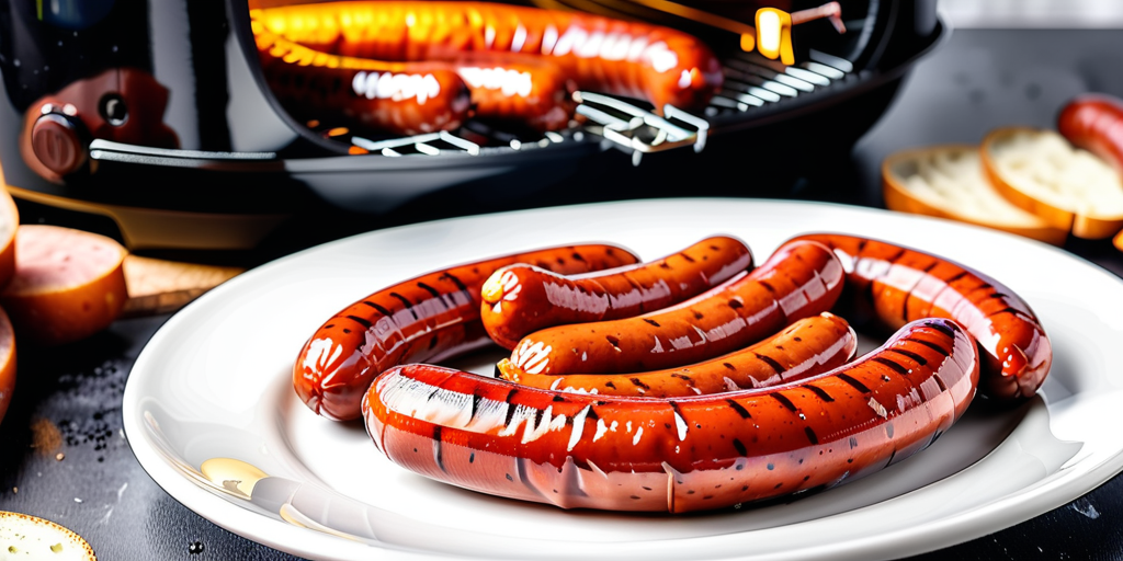 smoked sausage in the air fryer