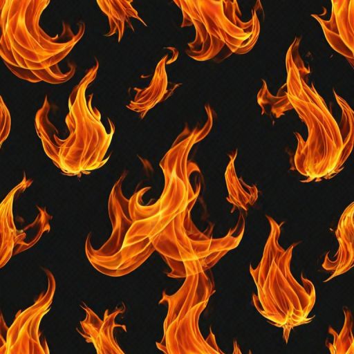 flames transparent background