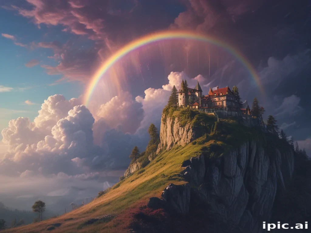 aesthetic rainbow backgrounds