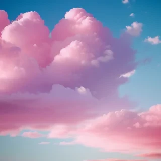 pink aesthetic clouds
