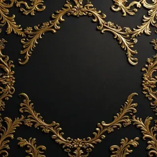 black and gold background